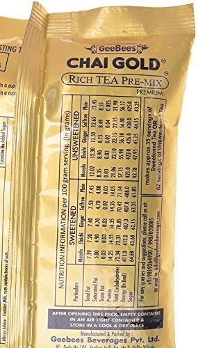 GeeBees Chai Gold GeeBees Chai Gold Instant Premix Plain Tea Sweetened, 500 g