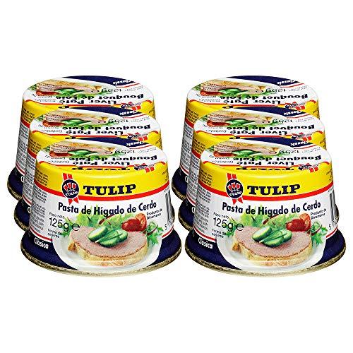 Tulip Tulip Liver Pate, 125g,Pack of 6 Product of Denmark