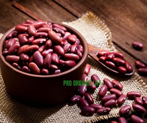 PRO ORGANIC LIFE Pro Organic Life lal rajma, red lobia beans, red rajma organic rajma fresh, small rajma 1.800 kg