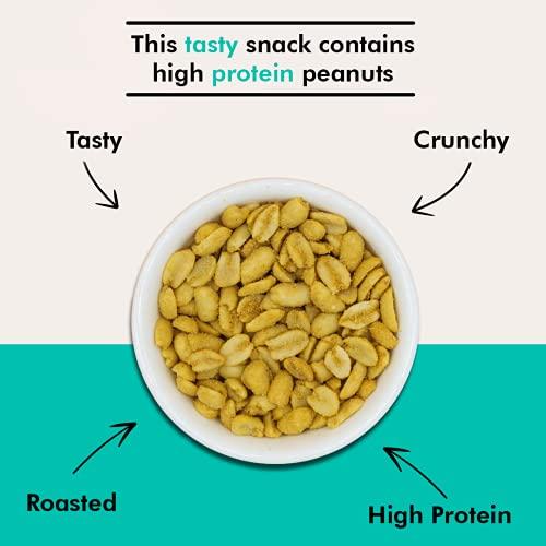 Roasty Tasty Roasty Tasty Roasted Healthy Snacks Box of Joy Gift Hamper Pack of 4 (Peanuts Cheese, Peanuts Jalapeno, Quinoa & Seeds Chilli Lime, Quinoa & Seeds Peri Peri)