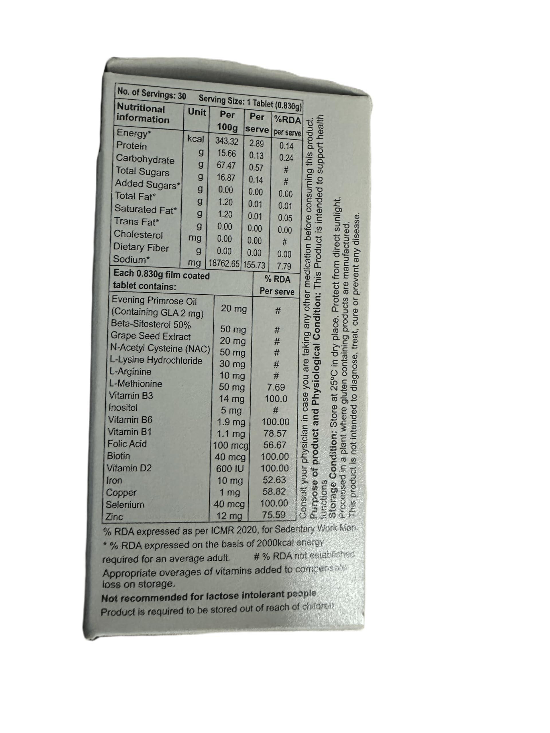 CLASSIC DERMA Keraglo-Men Tablet 30s