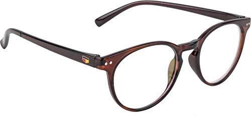 Eyewear Stylez Eyewear Stylez Bifocal Reading Glasses For Men Bifocal Reading Glasses For Women 1.00 1.25 1.50 1.75 2.00 2.25 2.50 2.75 3.00 Brown In Color (Distance Plano/Reading +1.00, Without Anti Glare)
