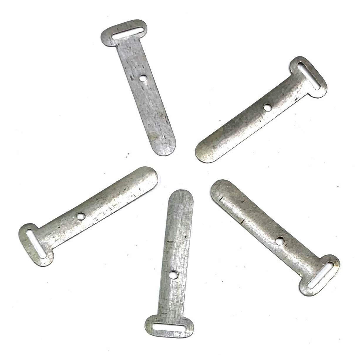 Litost Litost ALUMINIUM/BUCKLE/TIN/JOINT - CABLE CLIPS WITHOUT NAILS 40 MM = PACK OF 5 PKT