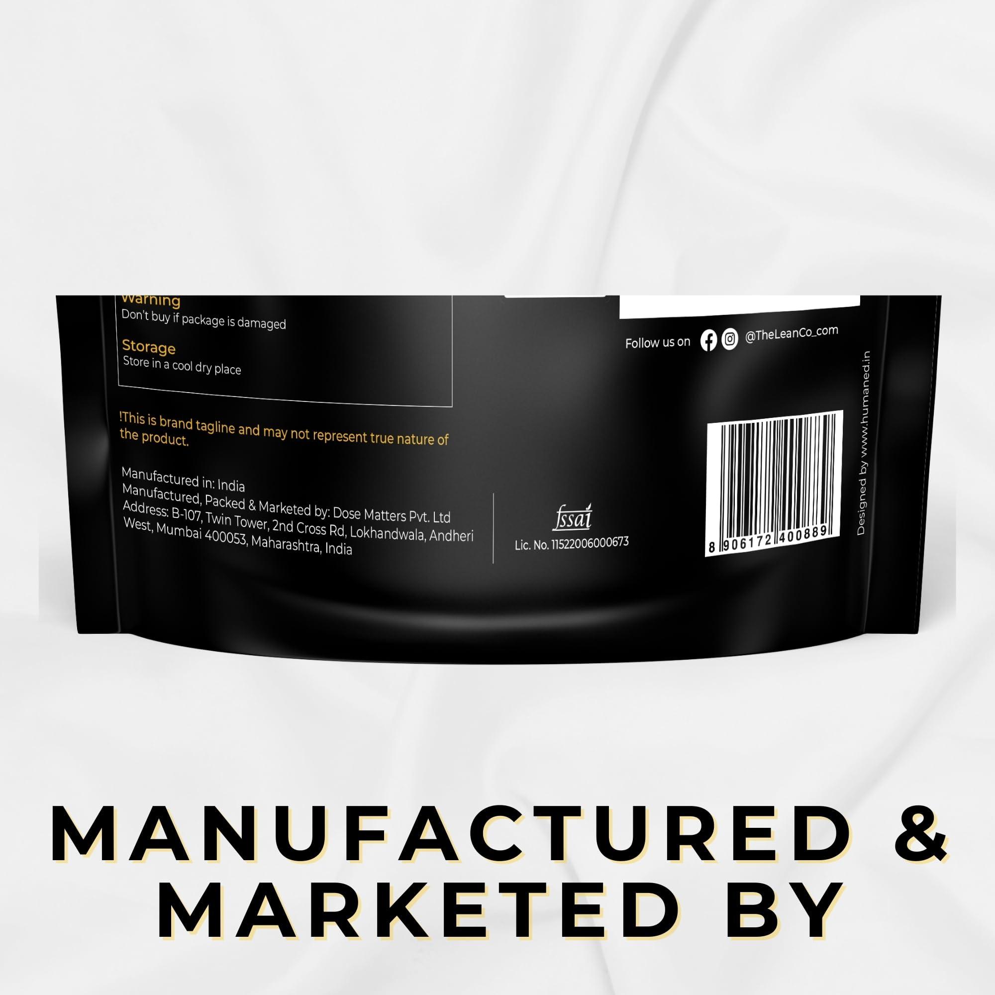 The Lean Co. The Lean Co. Defatted Soya Flour (750 g) | 52% Protein, 1.5% Fat | Lab Tested | No Preservatives | Gluten Free | Rich in Micro Nutrients