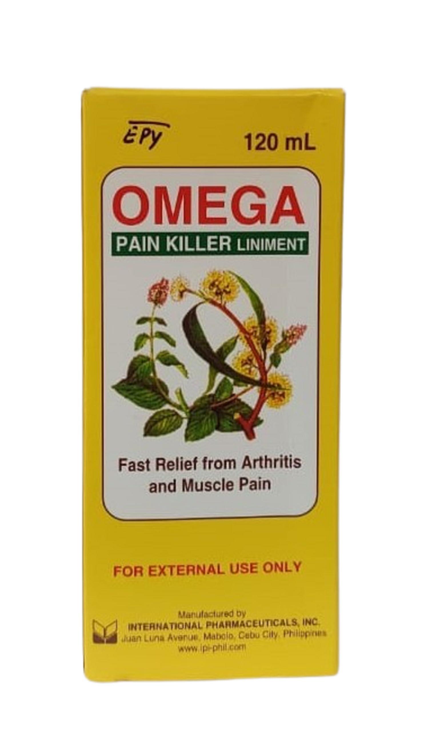 Unarv OMEGA Pain Killer Balm Relief Liniment Oil for Arthritis and Muscle Pain -120ml