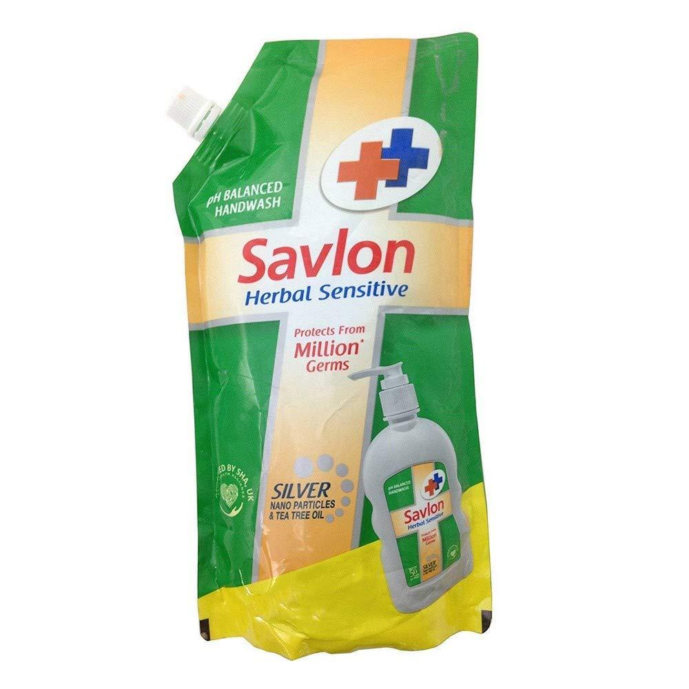 Savlon Savlon Hand Wash, Herbal Sensitive, 800ml