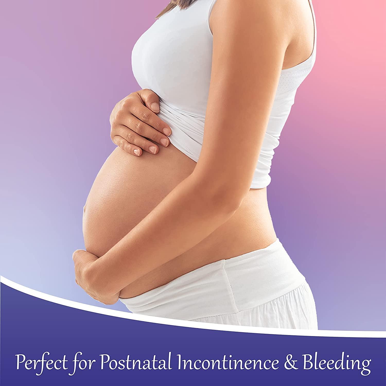 Tinkle Tinkle Eco-Luxe Organic Cotton Maternity Pads, XXXL, Pack of 16 Heavy Flow Sanitary Pads for Women After Delivery, Delivery Pads for Newmom, Soft Pads for After Delivery, Postpartum & Overnight Use (420mm)