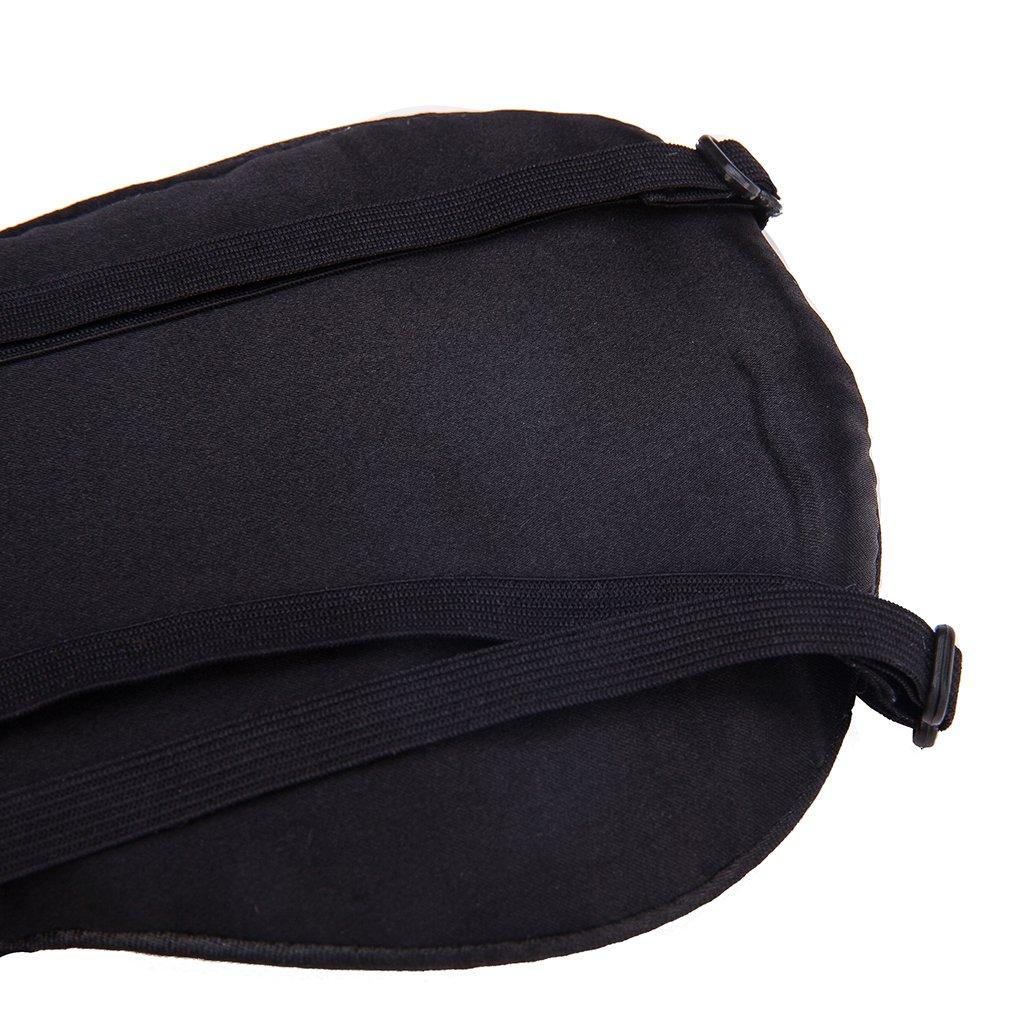 Generic Losa Eye Mask Travel Sleeping Cover Shade Plane Blindfold Eyepatch Black