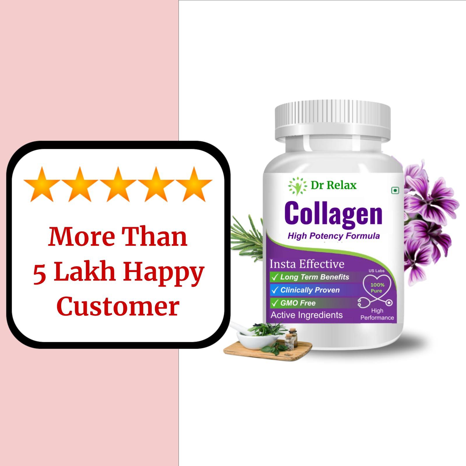 US Labs Ayurvedic Collagen Supplement for Men & Women, 100% Natural, No Side Effects