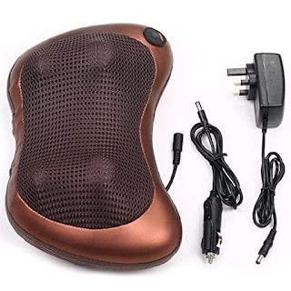 HOMETIC HOMETIC Electronic Massage Pillow Massager Cushion Car Lumbar Neck Back Shoulder Heat Pillow Deep Kneading Corded Electric Massager Relax Pain Back Pillow for Car Home Office Massager