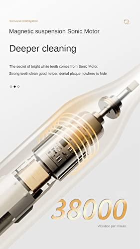 ROCKTECH ROCKTECH Adult Ausek Electric Toothbrush For Men & Women-5 Modes, 60-Day Battery Life, Waterproof, Usb Rechargeable, 3 Brush Heads (Pink), 1 count