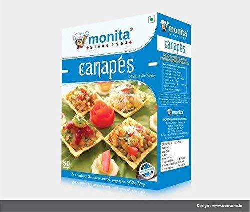 Monita Monita Canapes, 50pcs (Pack of 2)