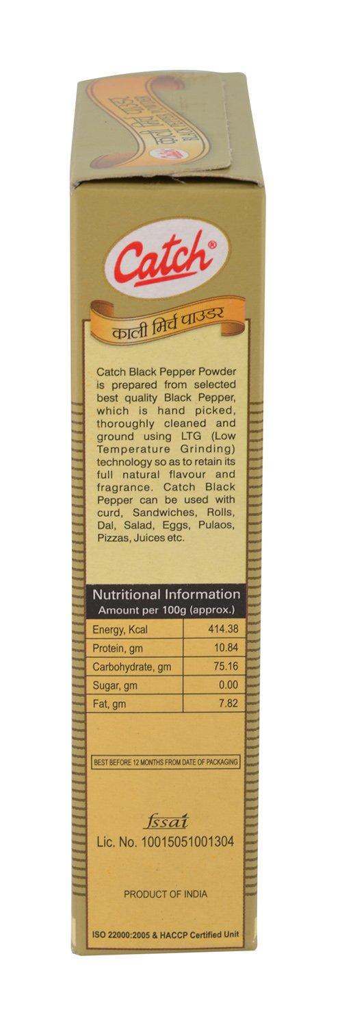 catch Catch Spices - Black Pepper Powder, 100g Pack