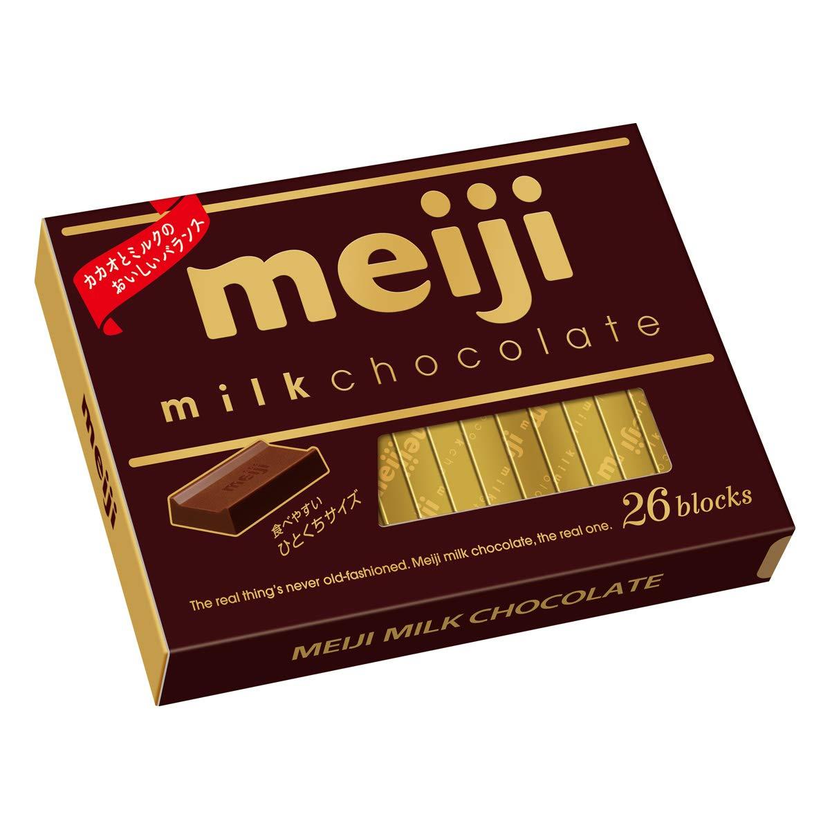 meiji Meiji Milk Chocolate BOX 120g (Pack of 2) (Made in Japan)
