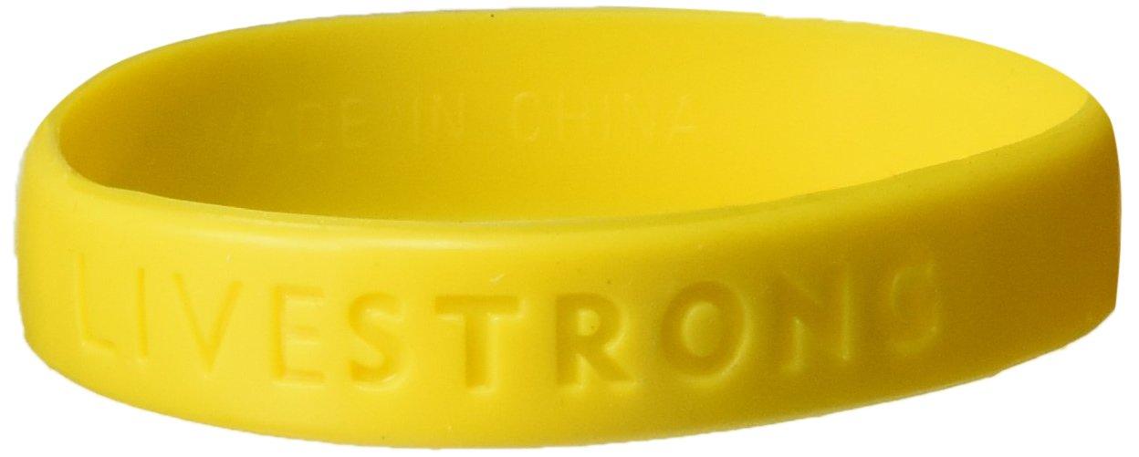 livestrong New Livestrong Yellow Cancer Support Bracelet Wristband XS-M