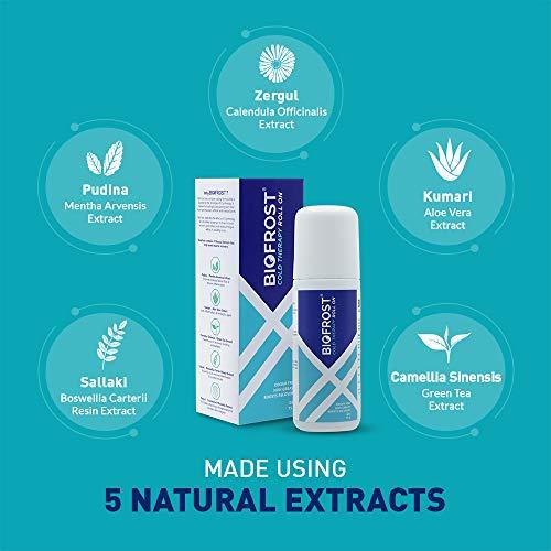 BioFROST BioFrost Cold Therapy Roll on Gel - Odour Free Non Greasy - 75 Gm