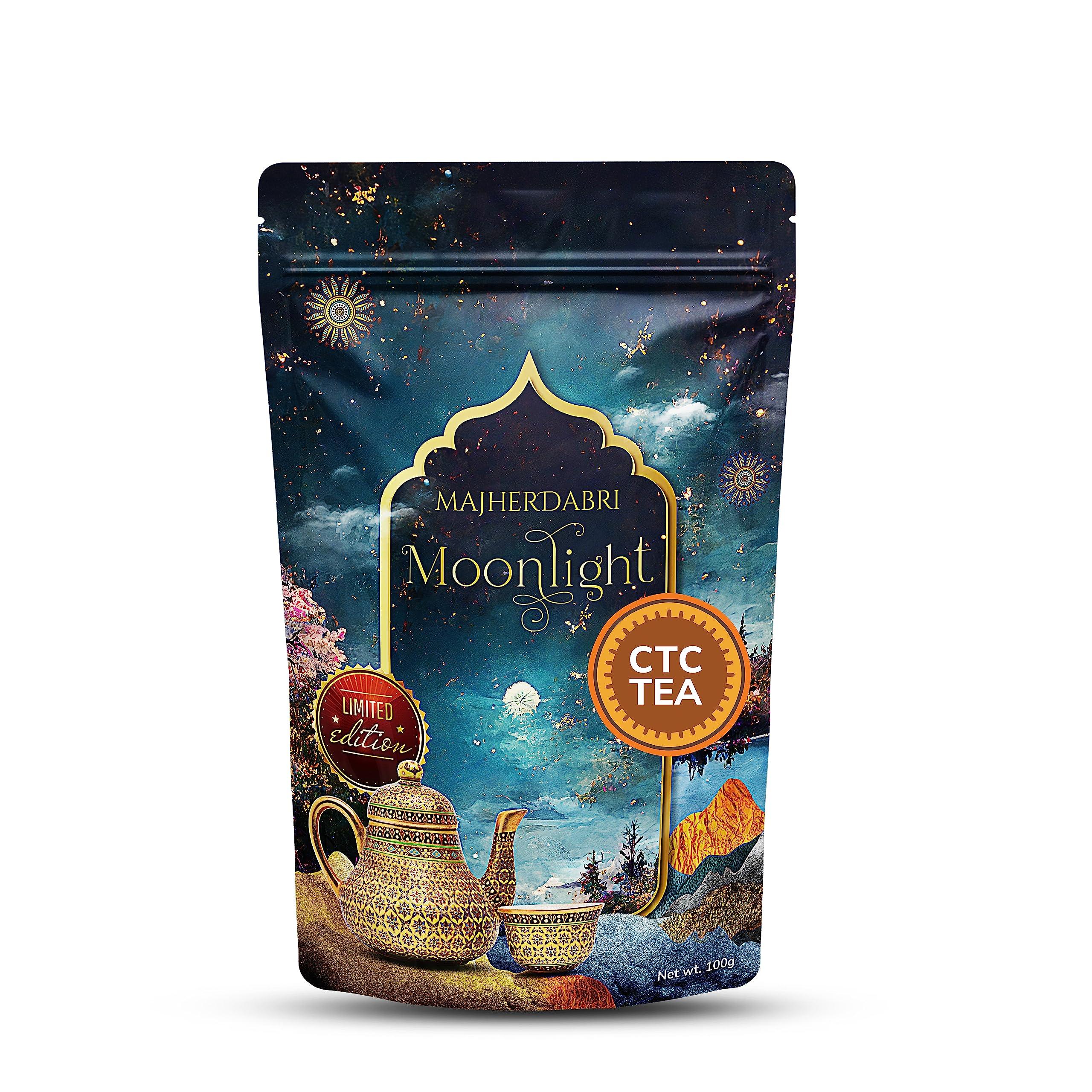 DABRI DABRI Moonlight Ctc Tea, 300 Grams (Pack Of 3, 100 Grams Each), Chai Tea