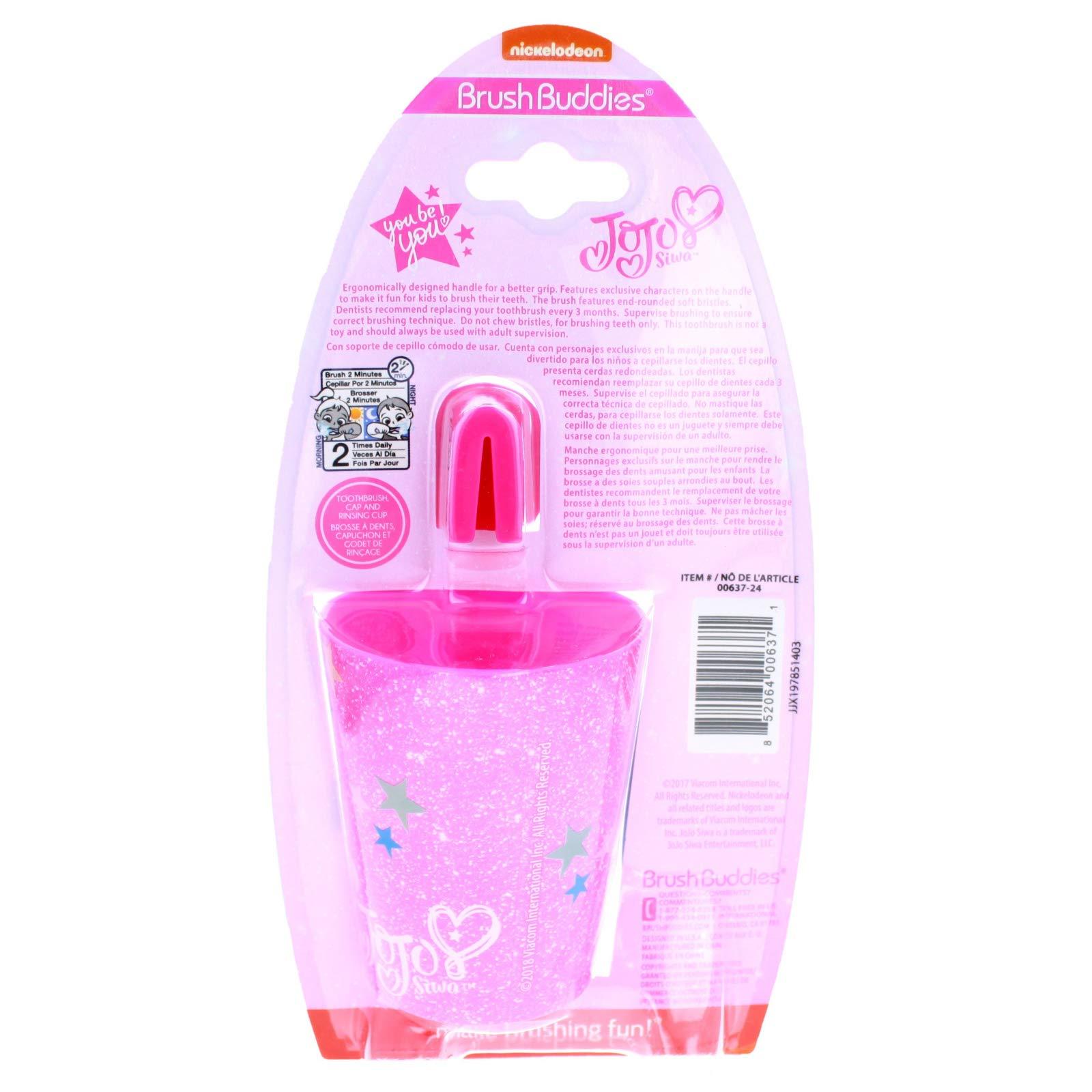4SGM 4SGM JoJo Pink Toothbrush Set
