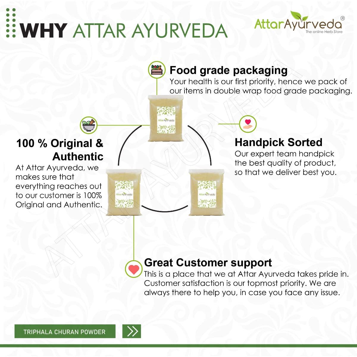 ATTAR AYURVEDA Attar Ayurveda Triphala Churan Powder (Ratio 1:2:4) - 700 grams