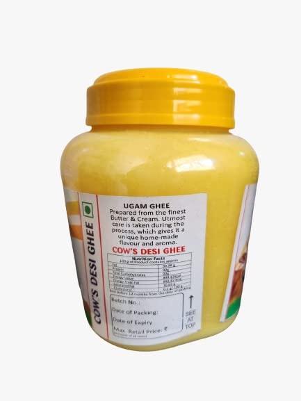 UGAM GHEE UGAM GHEE 100% Cow\'s Pure Ghee 1 LTR (TIN) -