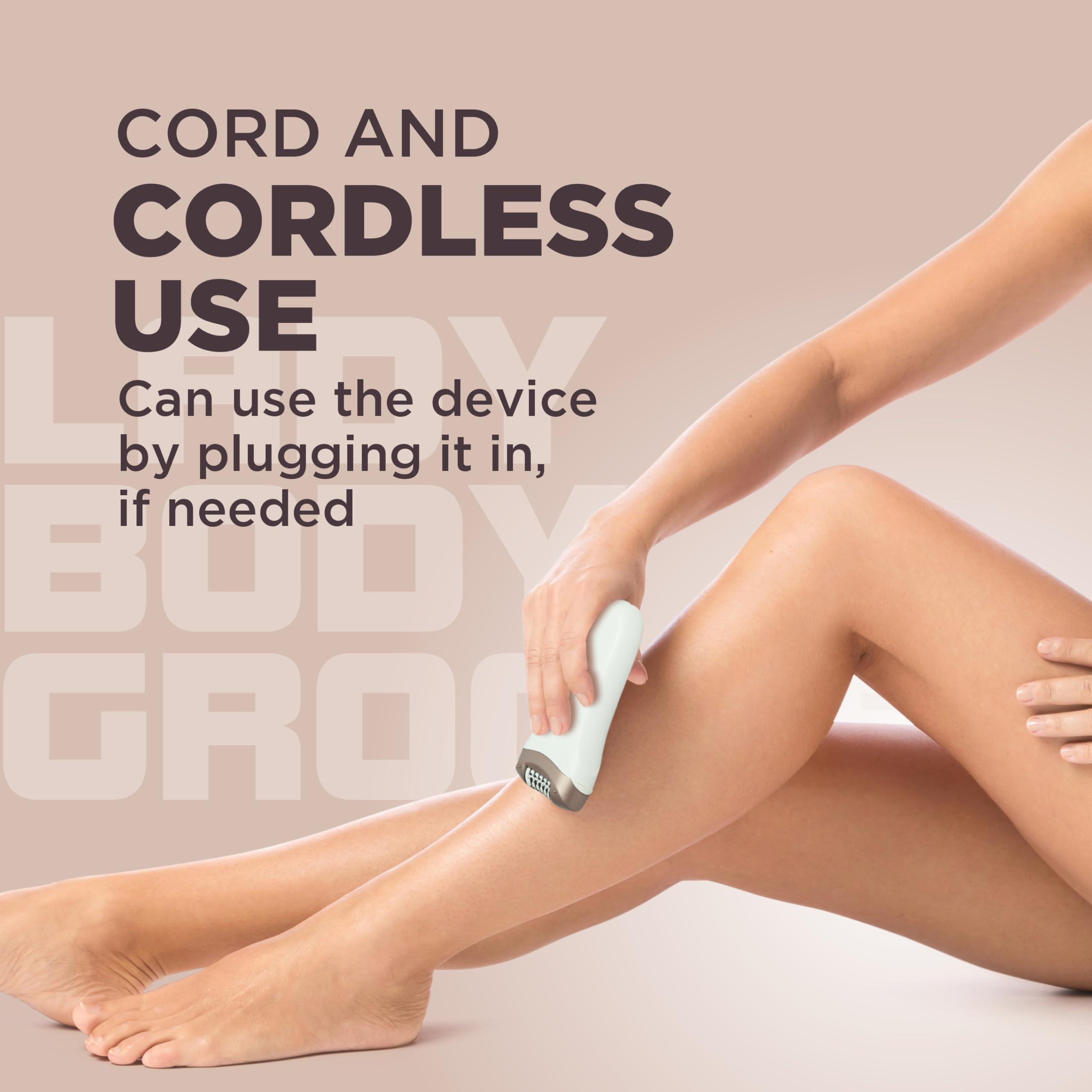 Havells Havells FD5051 Epilator, Hair Removal for Women, Wet & Dry, Cordless, Rechargeable (White)