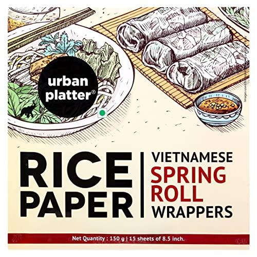 urban platter Urban Platter Large Rice Paper Sheets, 150g, Vietnamese Spring Roll Wrappers