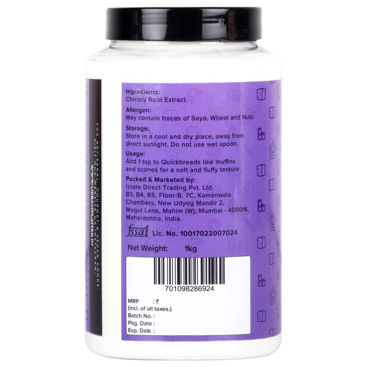 urban platter Urban Platter Inulin Powder, 1Kg [Fructo Oligo Saccharides, Prebiotic & Rich in Fiber, FOS]