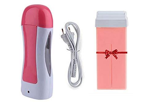 Pehali Cart Pehali Cart Wax Warmer Hair Removal Roll On Wax Heater machine With Roll-On Wax Refill Cartridge Hair Removal Waxing Kit -180 Ml(Multicolor)