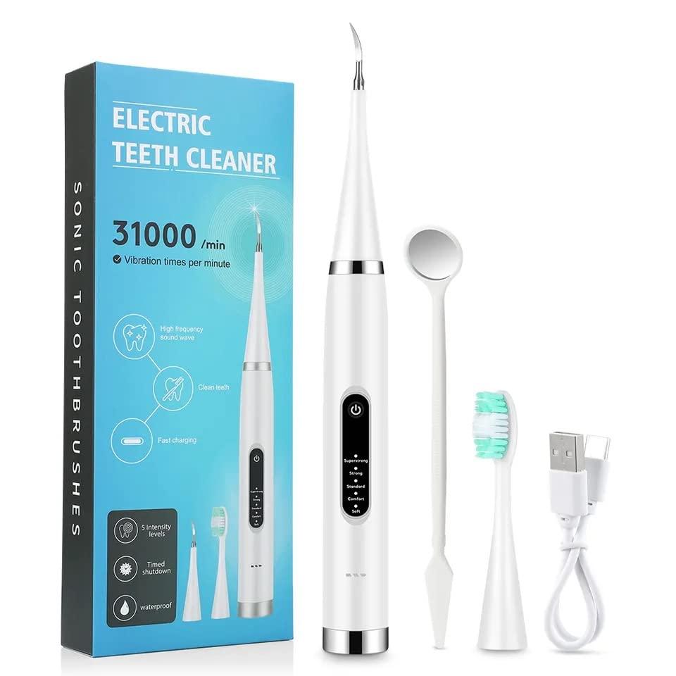 Bioline Bioline Calculus Remover Teeth Whitening Kit Tooth Cleaner Set Oral Care Electric Toothbrush Plaque Remover Tartar Removal Dental Scaler Stainless Steel Calculus Dental tools Professional
