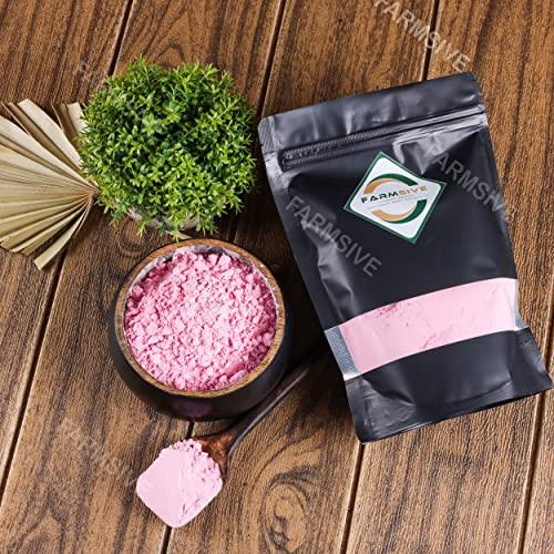 Farmsive Farmsive Raspberry Custard Powder, Eggless, Raspberry Flavoured, Without Sugar, 900 g