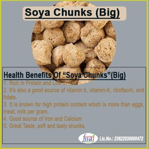Pivotal Life Essentials Pivotal Life Big Soya Chunks Big (), Soya Bari 500g