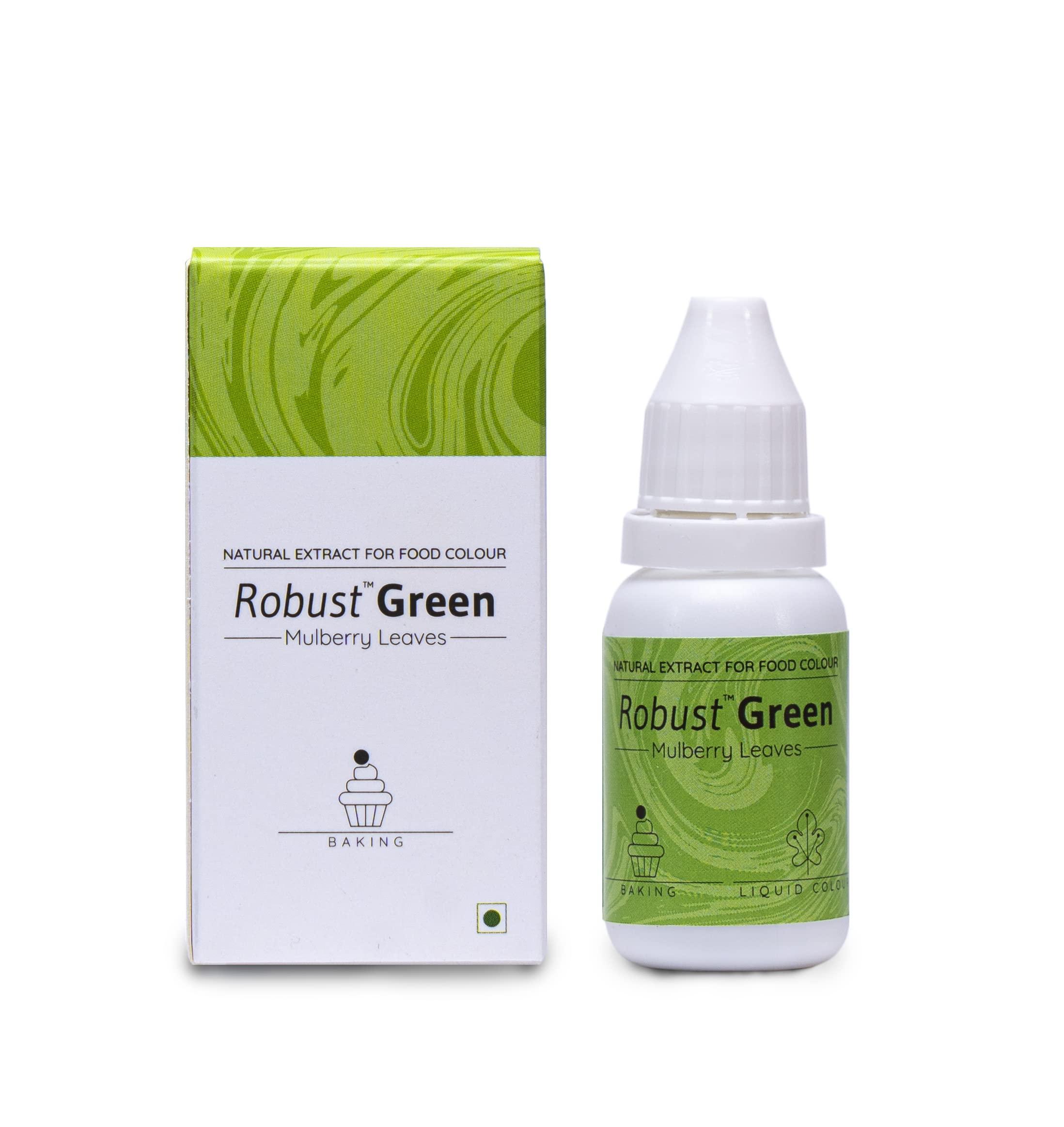 ROBUST ROBUST GREEN COLOUR | PLANT BASED FOOD COLOURING | 10g | BAKING