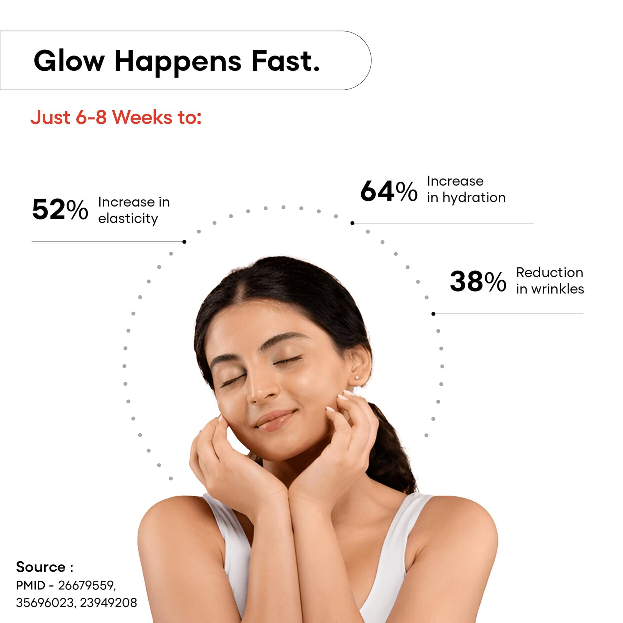 yourhappylife YourHappyLife Collagen Naked | Unflavored Marine Collagen Peptides with Vitamin C for Skin, Joints, Hair & Nails | Hydrolyzed for Fast Absorption | 10,000mg Collagen + 80mg Vitamin C | Pack of 2