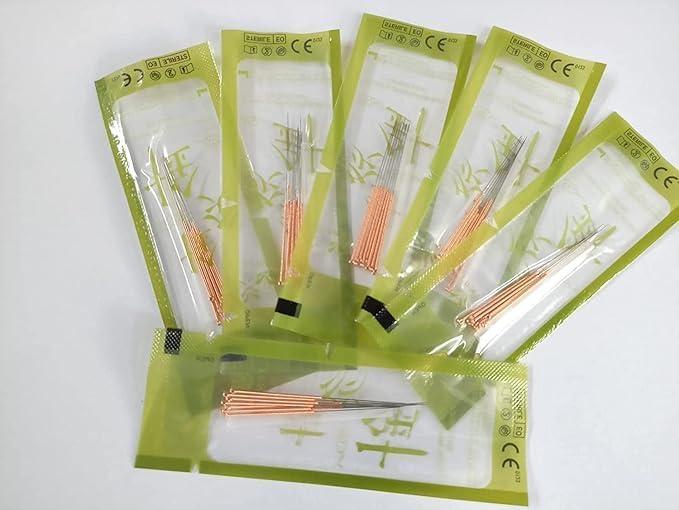 ACUWORLD ACUWORLD Tony Acupuncture Needles for single use Pack of 200 (Size 0.25x25)