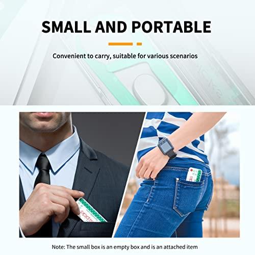 ZHOKSYI Mint Dental Floss Picks,Tooth Picks Flossers 400 Count with a Portable Travel Cases Floss(Mint, 400)