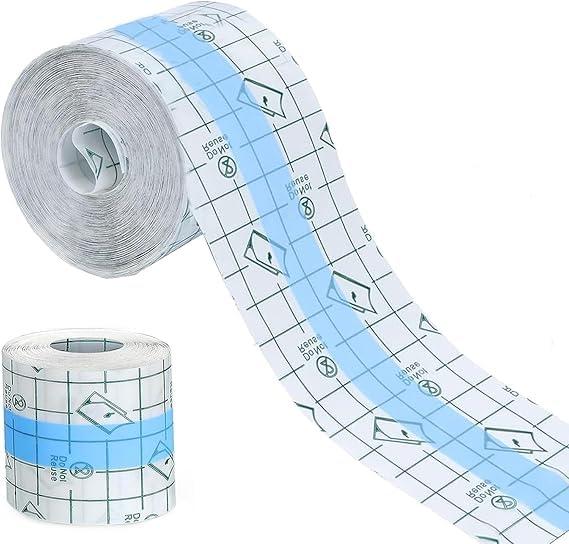 Generic Transparent Stretch Adhesive Bandage,Band Aid Waterproof Bandages for Wounds Clear Waterproof Bandages Dressing Tape Bandaid Strips Waterproof Clear Adhesive Bandages(5 Cm * 5 M).