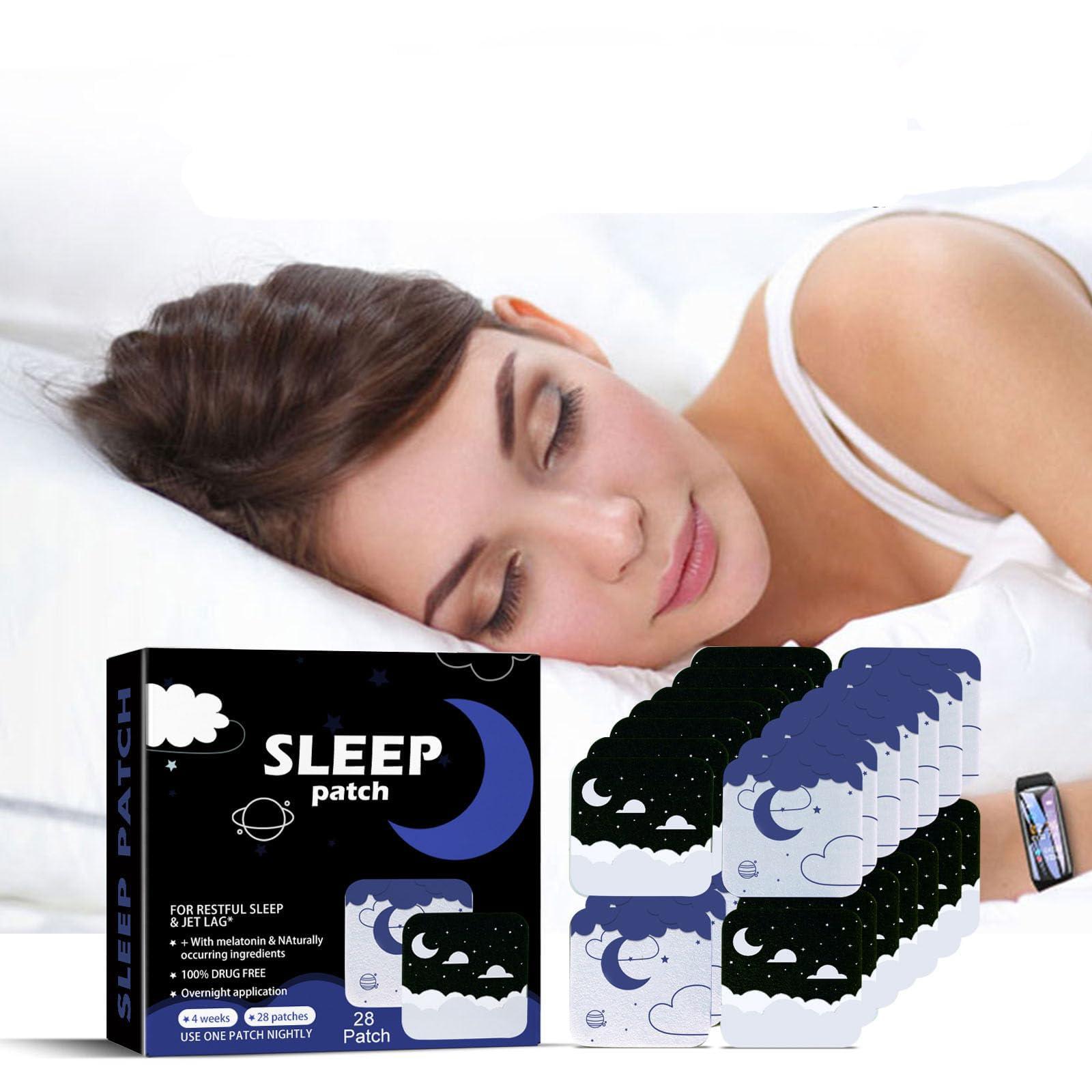 TERRIFI Sleep Patches, Natural Sleep Aid Patch - Upgraded Deep Sleep Patches for Adults - Soft Breathable for Women Men, Relieve Insomnia, Skin-Friendly, Irritability, Anxiety - Improve Sleep (2box)