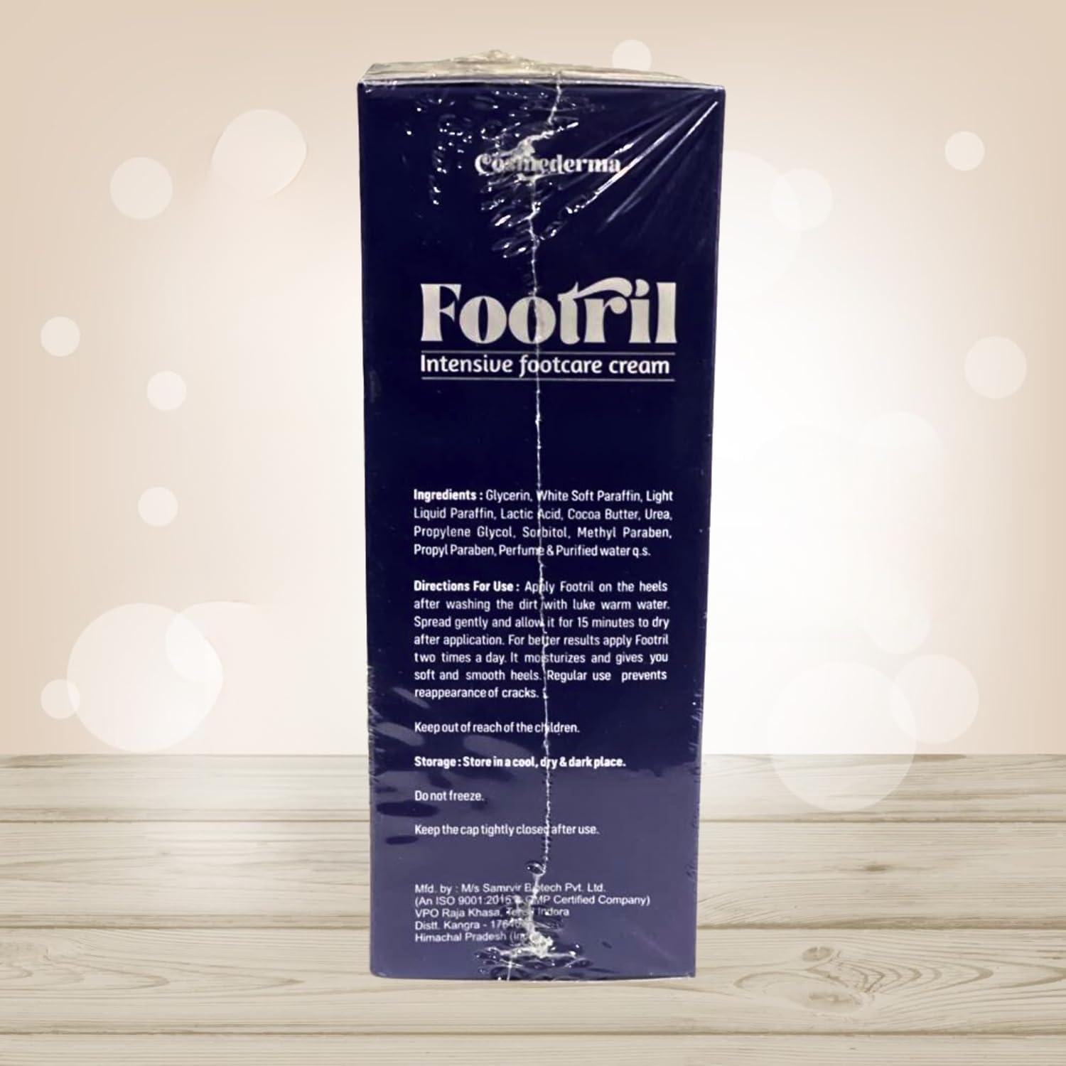 RE GARD RE GARD Step Into Comfort: Rejuvenate Your Feet With Intensive Footril Cream - Bid Farewell To Dry And Cracked Skin (100g) - A Soothing Solution for Happy, Healthy Feet