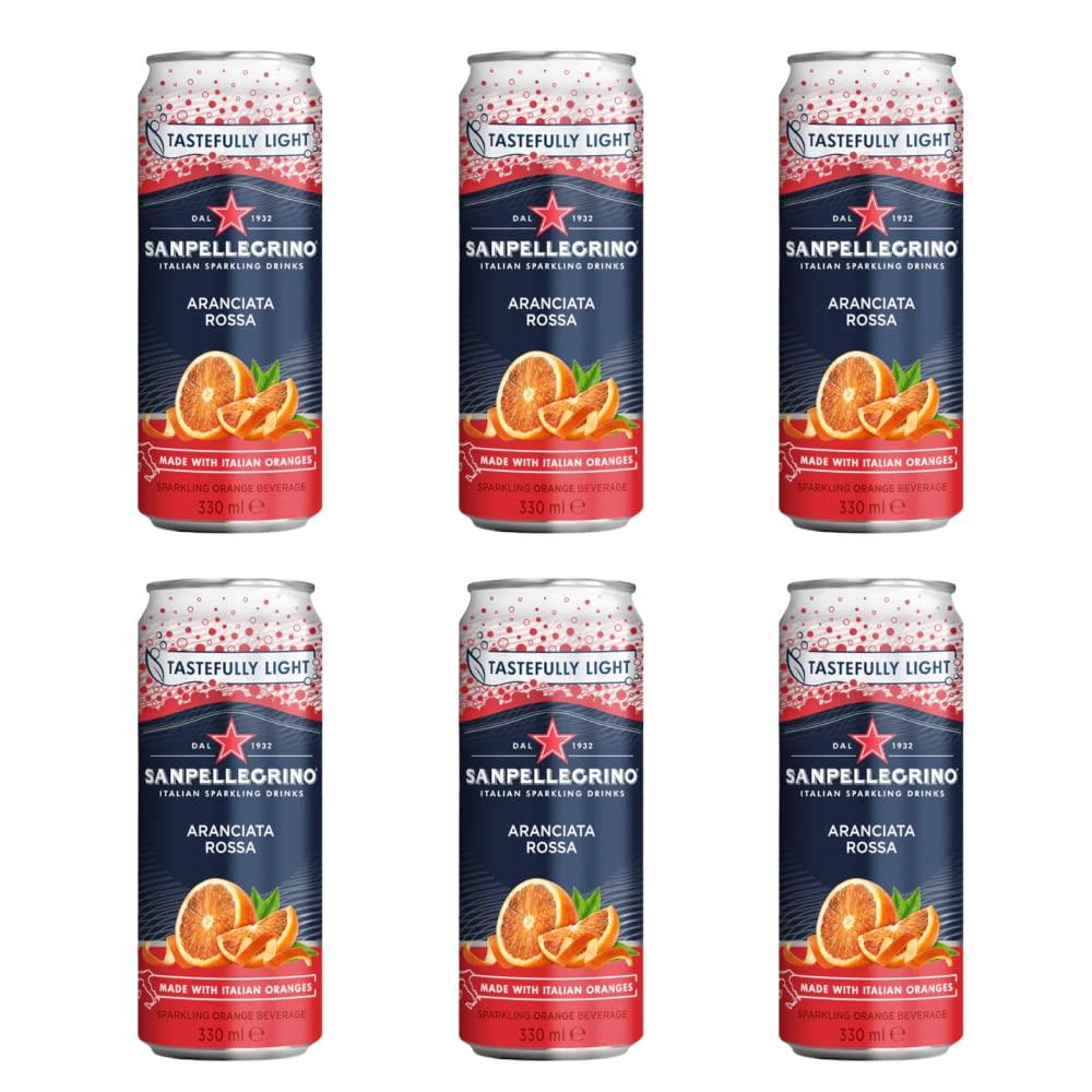 San Pellegrino San Pellegrino Aranciata Rossa Sparkling Blood Orange Drink 6x330ml, 1980 ml