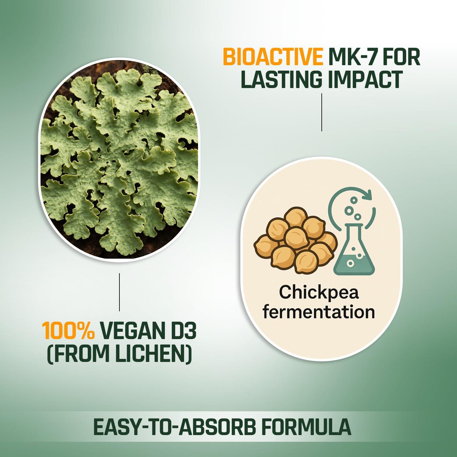 NATURALTEIN NATURALTEIN Vitamin K2+D3 (60 Tablets)