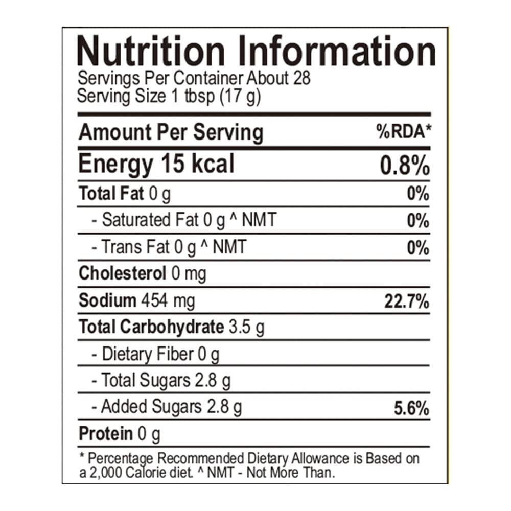 Bachun Bachun Mushroom Vegetarian Oyster Flavoured Sauce 490 g