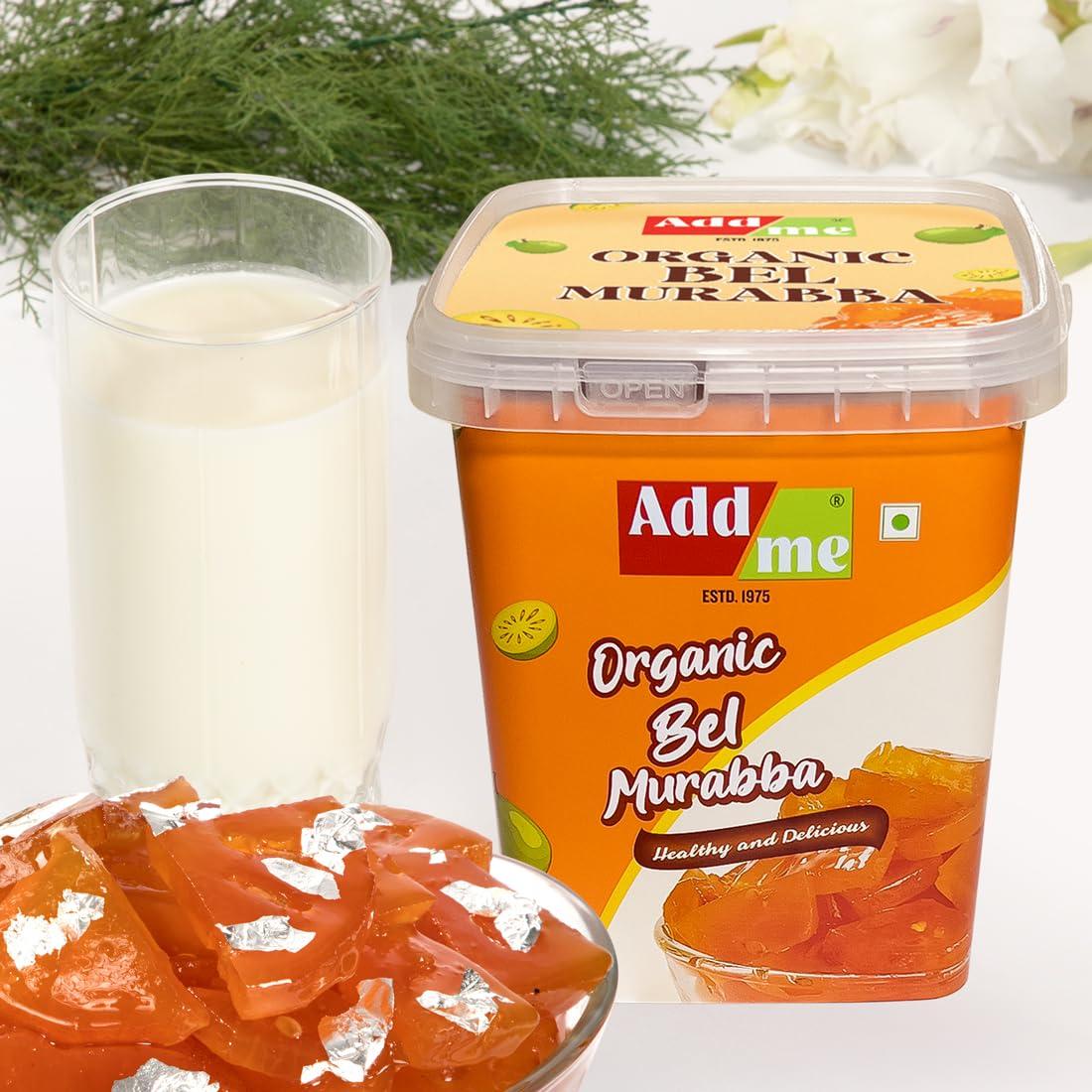 Add me Add me bel Giri ka murabba Vacuum Packed Without Syrup Sweet Bel Muraba (750 g) - Pack of 2 Immunity Booster Packs