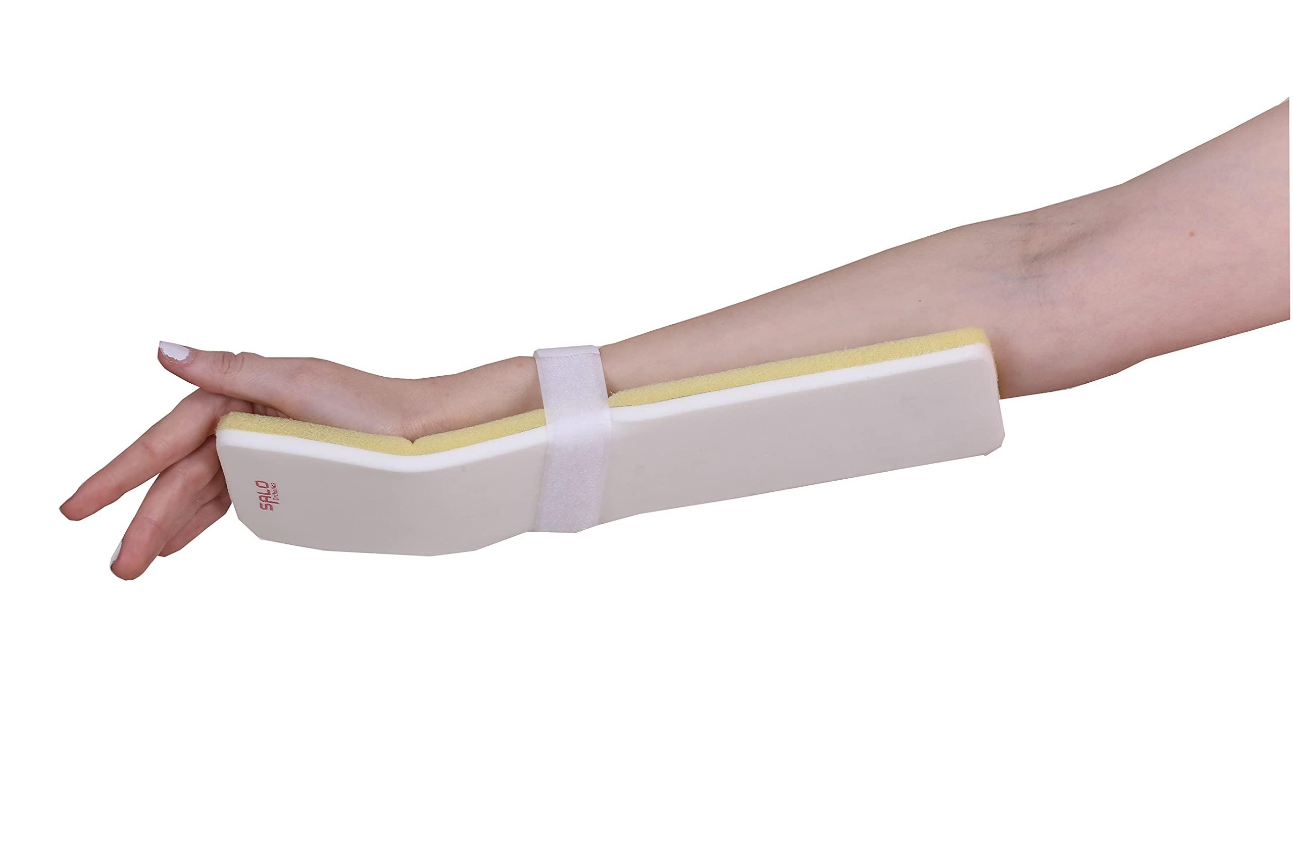 SALO Orthotics SALO Orthotics emergency U splint - Emergency Medical Splint roll - Fixed emergency U splint - First Aid shank Bone splint (LONG, ARM)