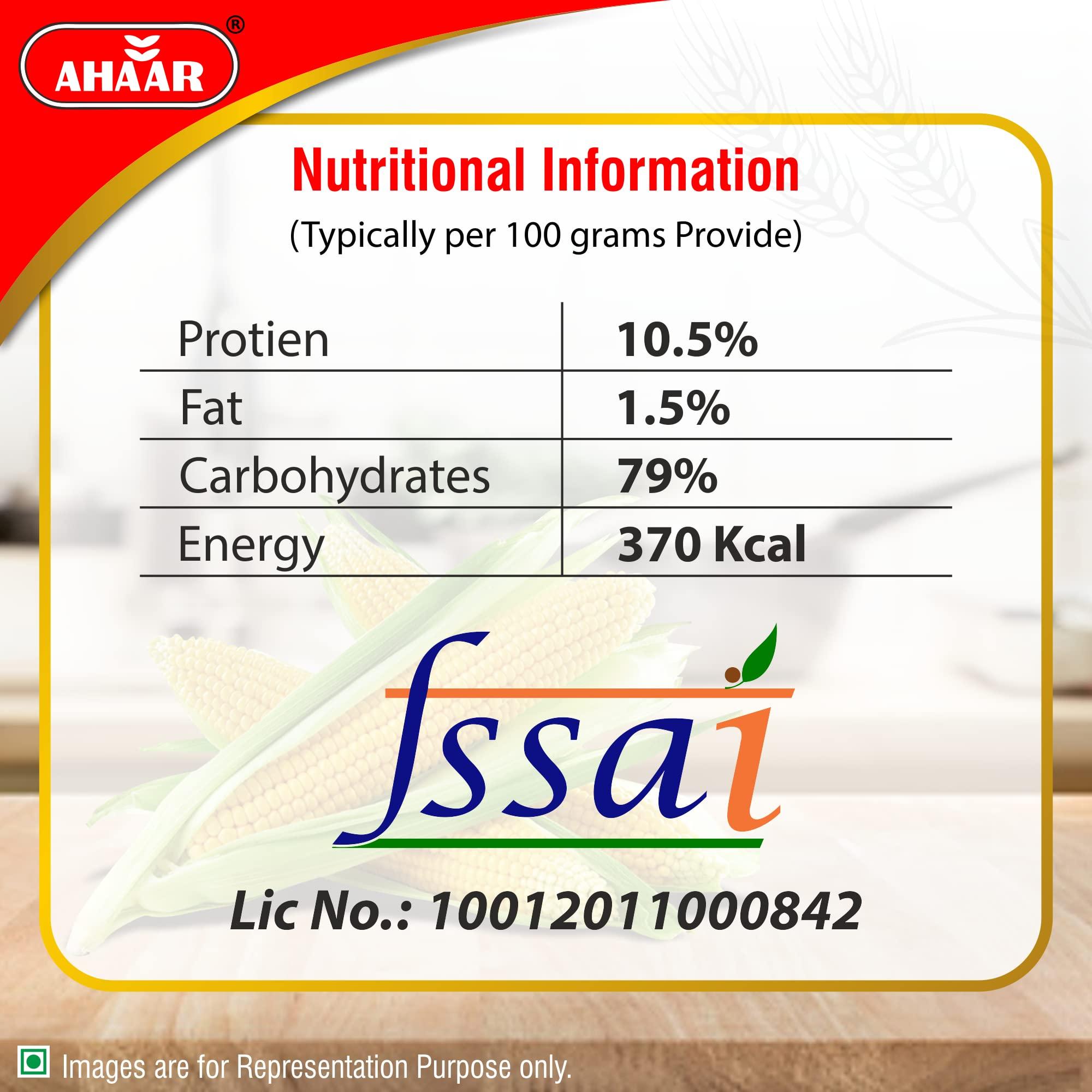 AHAAR Ahaar Makki Atta 1Kg | Corn Flour | Maize Flour