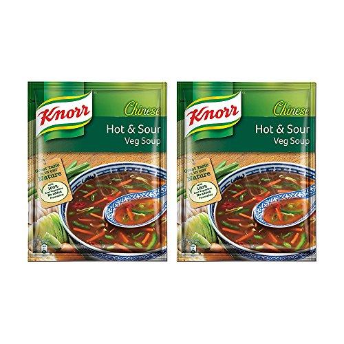 Knorr Knorr Chinese Hot and Sour Veg Soup, 43g (Pack of 2)