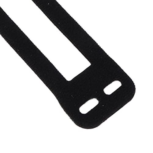 Kufoo Yoga Wrist Band, Strong Support Breathable Sports Wrist Strap Comfortable Relieve Ache Multi Purpose for Driving (Black)