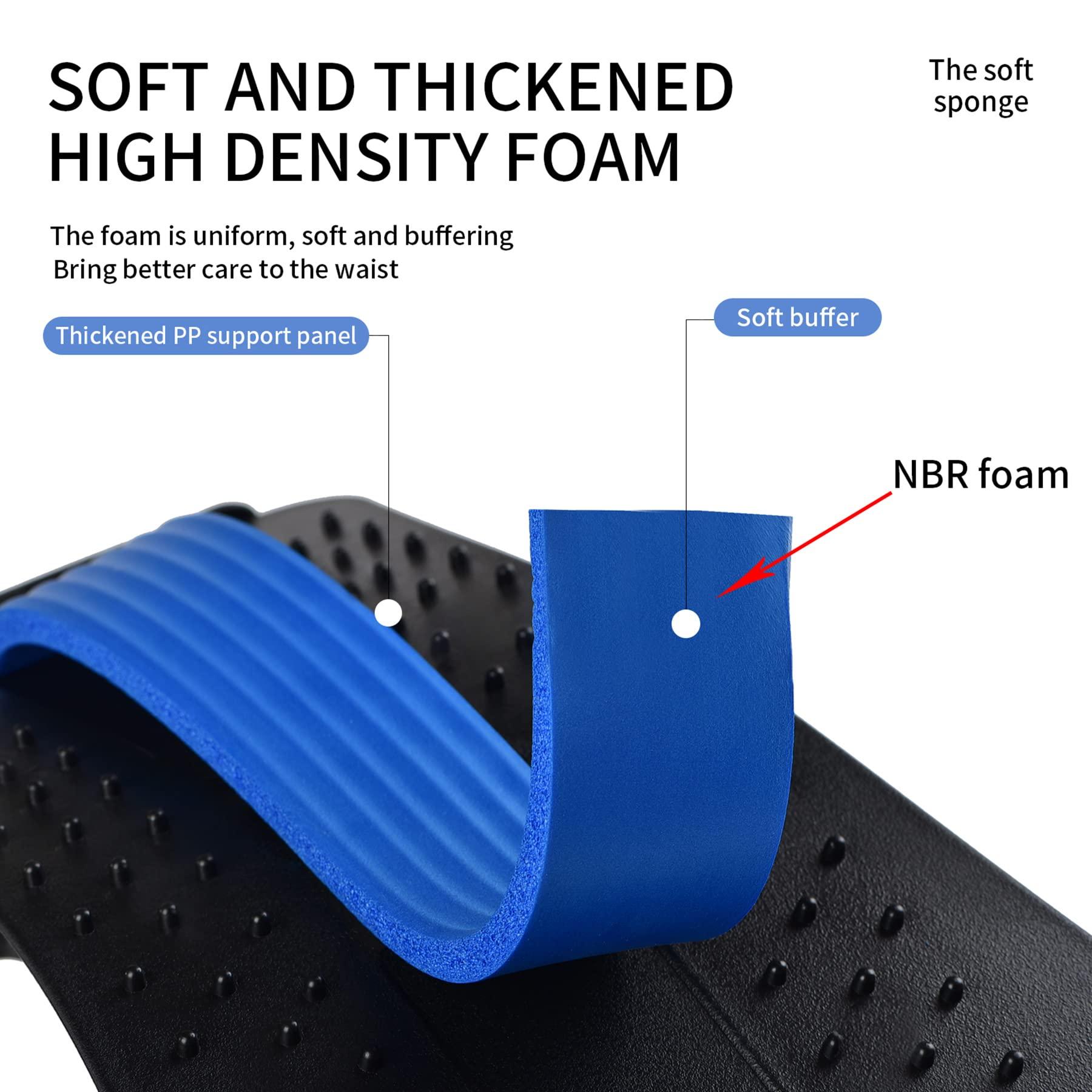 Treeking Back Cracking Device 4 Level 360lb Heavy-Duty Capacity Back Stretcher for Lower Back Spine Pain Relief, Chiroboard Stretcher Spine Board Chirosnap Back Cracker Stretcher Popping Board Massager Tool