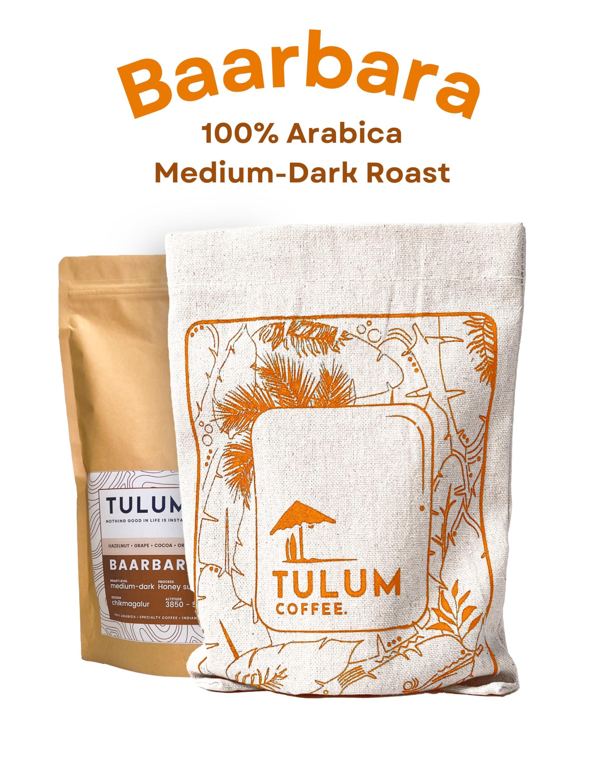 Tulum Coffee Tulum Coffee | Baarbara Estate | Hazelnutty | Medium-Dark Roast (Whole Beans, 250g) Freshly Roasted 100% Specialty Arabica Coffee Beans