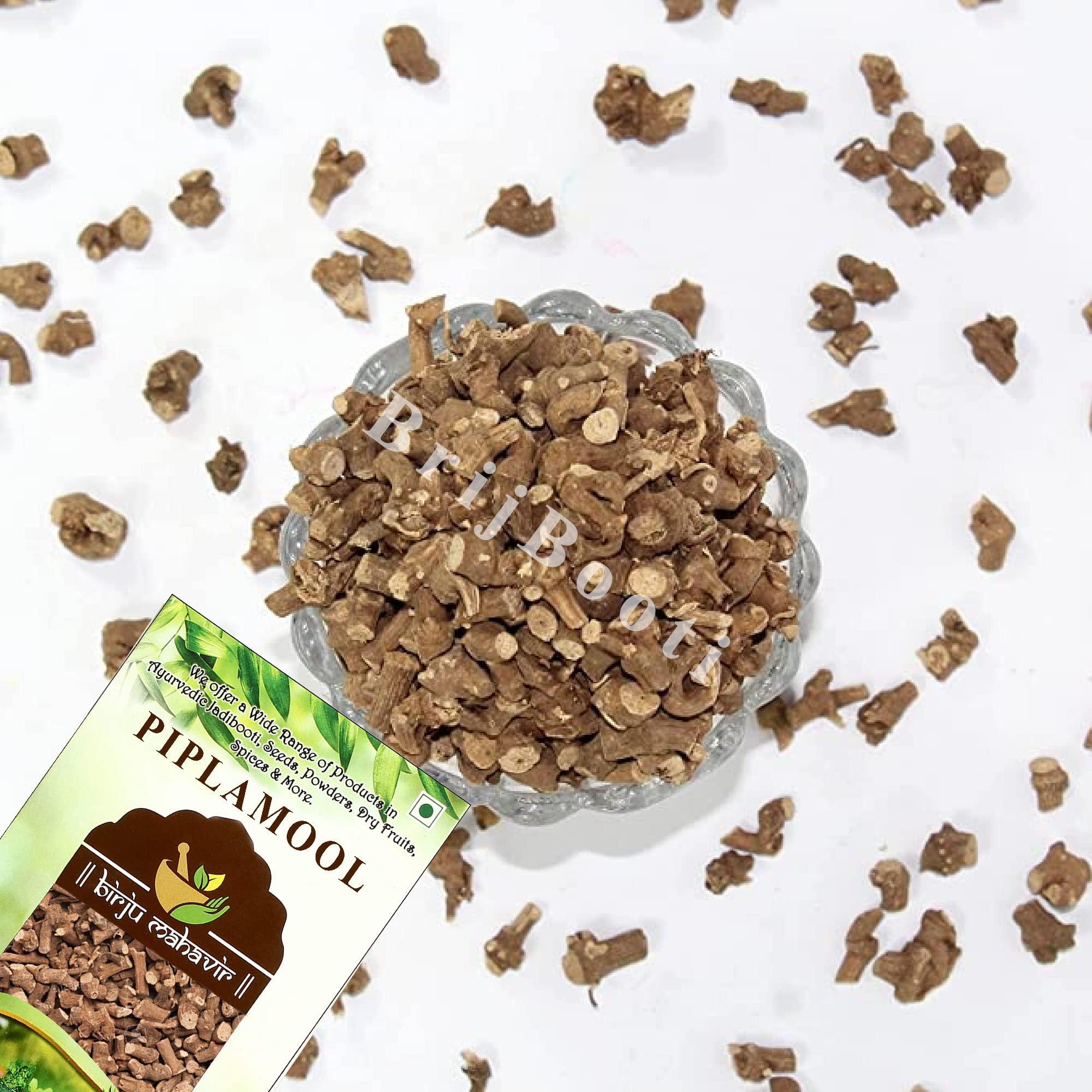 BrijBooti Brijbooti Pipla Mool (400 gm) | Piplamool Dampa | Piplamool | Peepla Mool