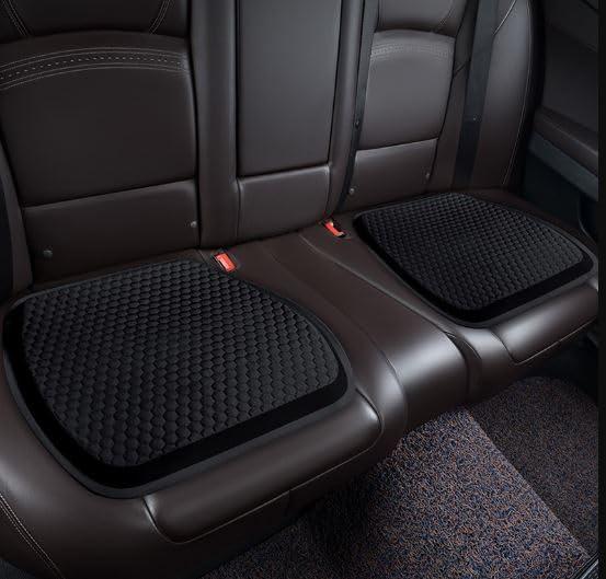 Glaceon Glaceon Car Heightening Front Seat Cushion for Short People Driving,Hip(Coccyx/Tailbone) and Lower Back Pain Relief Butt Pillows,for Truck,Office Chair,Wheelchair (Black)